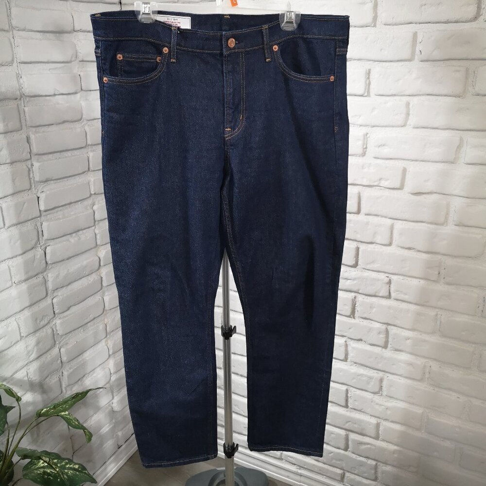 Gap Vintage Slim Mid Rise Ladies Size 33 / 16rs Dark Wash Blue Jeans